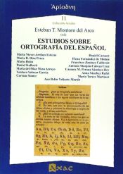 Portada de Estudios sobre ortografía del español