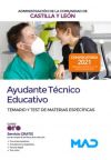 Ayudante Técnico Educativo. Temario Y Test Materias Específicas. Comunidad Autónoma De Castilla Y León