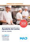 Ayudante de Cocina (Agrupaci&oacute;n Profesional Funcionarial APT-APF-05). Test del temario. Generalitat Valenciana