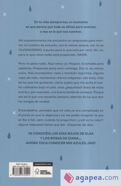 Consejos para días azules (Trilogía Ellas 3)