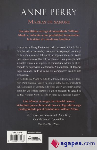 Mareas de sangre (Detective William Monk 24)