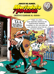 Portada de Objetivo eliminar al rana (Magos del Humor Mortadelo y Filemón)