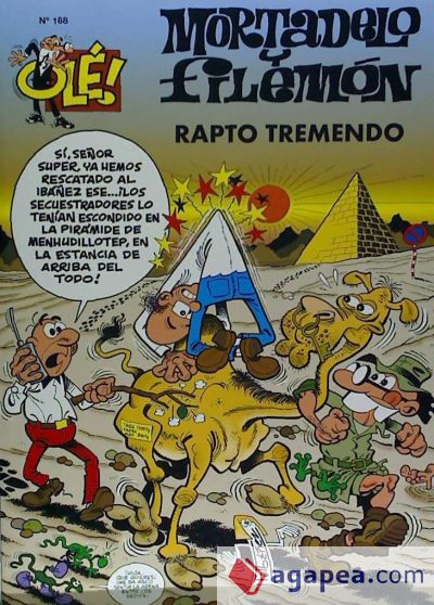 RAPTO TREMENDO 168 OLE MORTADELO