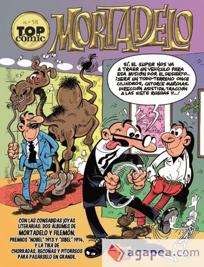 Top Cómic Mortadelo. Contra Jimmy el Cachondo