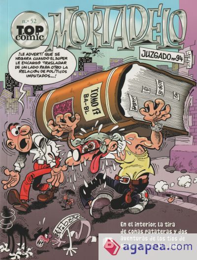 Top Cómic Mortadelo y Filemón 52 : El coche eléctrico