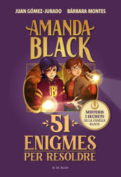 Portada de Amanda Black. 51 enigmes per resoldre