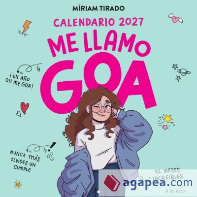 Calendario 2027 - Me llamo Goa Calendario 2027 - Me llamo Goa