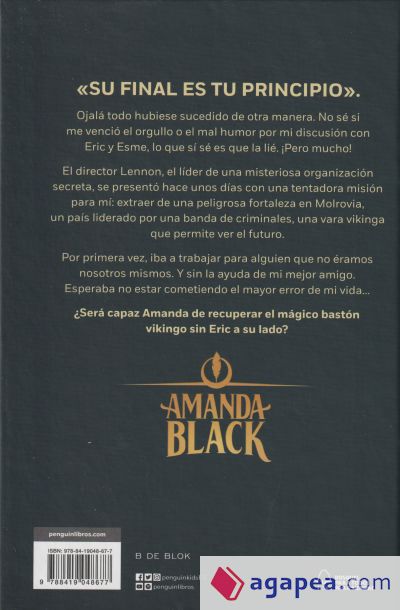 El bastón del cuervo (Amanda Black 7)