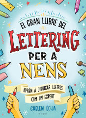 Portada de El gran llibre del lettering per a nens