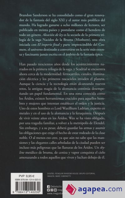 Aleación de ley Nacidos de la bruma 4 (Mistborn - Bolsillo)