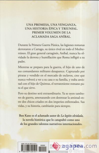 Aníbal 1. Enemigo de Roma