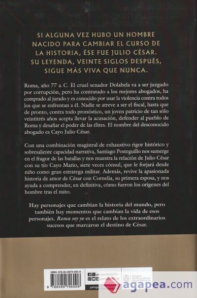 Roma soy yo (Serie Julio C&eacute;sar 1) (Campa&ntilde;a Navidad Grandes &Eacute;xitos edici&oacute;n limitada)