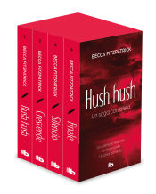 Portada de Tetralogía Hush Hush (edición estuche con: Hush Hush | Crescendo | Silencio | Finale)