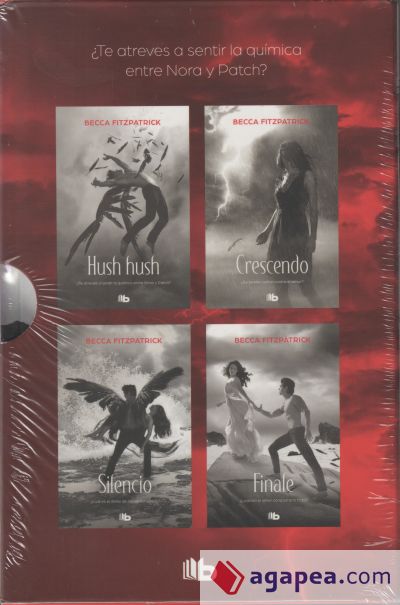 Tetralogía Hush Hush (edición estuche con: Hush Hush | Crescendo | Silencio | Finale)