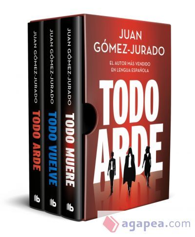 Estuche Todo arde (contiene: Todo arde | Todo vuelve | Todo muere)