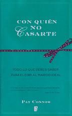 Portada de Con quién no casarte (Ebook)