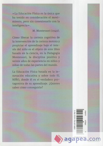 La educación físicas y motricidad en el método Montessori