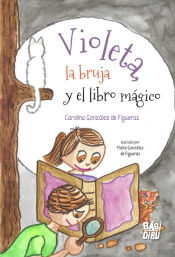 Portada de Violeta, la bruja y el libro magico