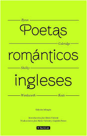 Portada de Poetas románticos ingleses (Edición bilingüe)