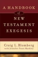 Portada de A Handbook of New Testament Exegesis