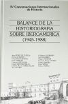 BALANCE DE LA HISTORIOGRAFIA SOBRE IBEROAMERICA