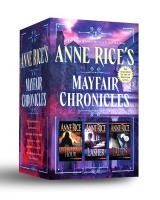 Portada de Anne Rice's Mayfair Chronicles: 3-Book Boxed Set: The Mayfair Witches, Lasher, and Taltos