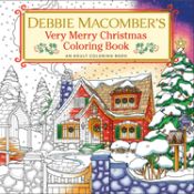 Portada de Debbie Macomber's Very Merry Christmas Coloring Book: An Adult Coloring Book