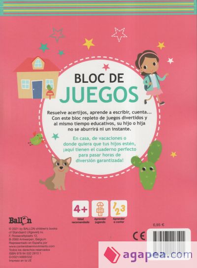 BLOC DE JUEGOS +4