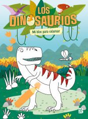 Portada de DINOSAURIOS BLOC COLOREAR