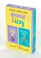 Portada de Adventures in Middle School 2-Book Box Set: Invisible Emmie and Positively Izzy