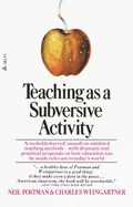 Portada de Teaching as a Subversive Activity