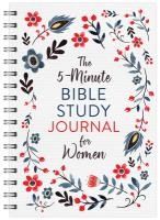 Portada de The 5-Minute Bible Study Journal for Women