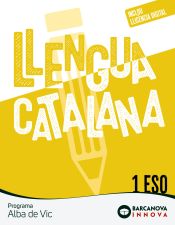 Portada de Alba de Vic 1 ESO. Llengua catalana