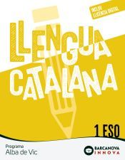 Portada de Alba de Vic 1 ESO. Llengua catalana
