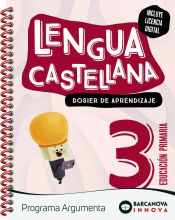 Portada de Argumenta 3. Lengua castellana. Dosier