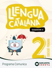 Portada de Comunica 2. Llengua catalana. Quadern 4