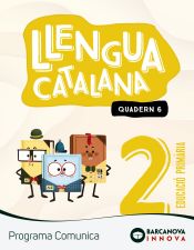 Portada de Comunica 2. Llengua catalana. Quadern 6