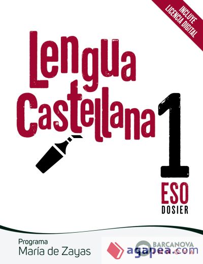 María de Zayas 1 ESO. Lengua castellana