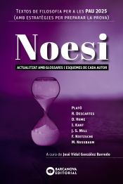 Portada de Noesi. Textos de filosofia per a les PAU 2025