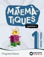 Portada de Raona 1. Matemàtiques. Quadern 3