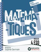 Portada de Sophie Germain 4 ESO. Dossier. Matemàtiques