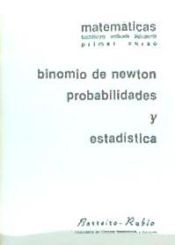 Portada de BINOMIO NEWTON PROBABILIDADES Y ESTADISTICA