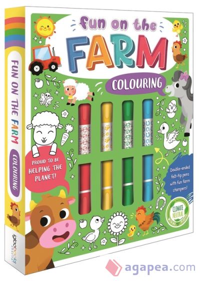 FUN ON THE FARM COLOURING