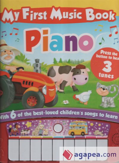 MY FIRST MUSIC BOOK PIANO INGLES