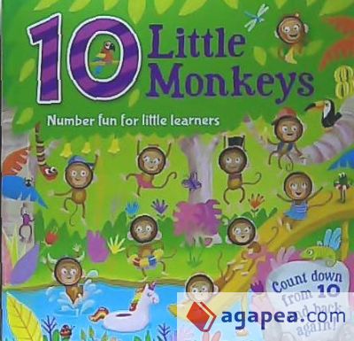 10 LITTLE MONKEYS - ING . Counting Fun