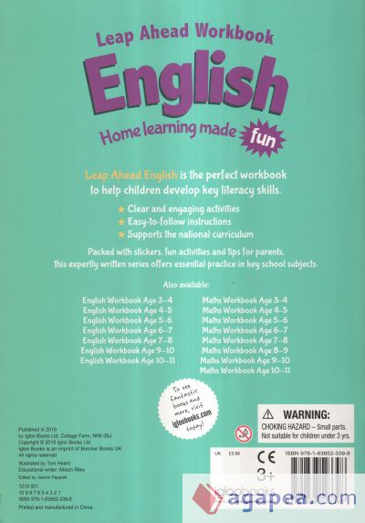 Leap Ahead: 8-9 Years English