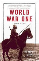 Portada de World War One: A Short History