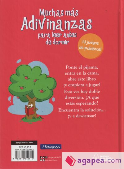 Muchas más adivinanzas para leer antes de dormir (¡y juegos de palabras!)