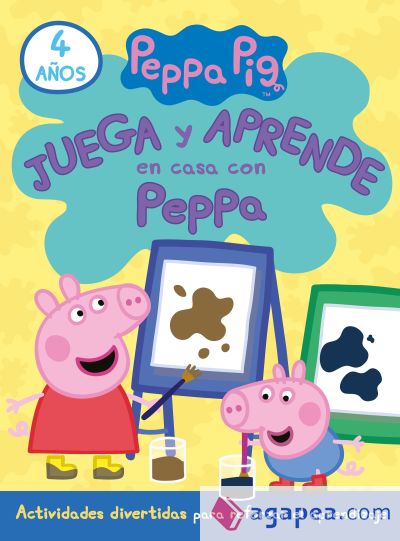 Juega y aprende en casa con Peppa (4 años). Tu cuaderno de vacaciones