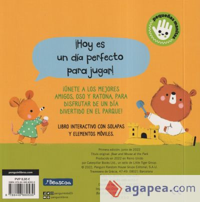 ¡Vamos al parque! (Oso y Ratona. Pequeña manitas)